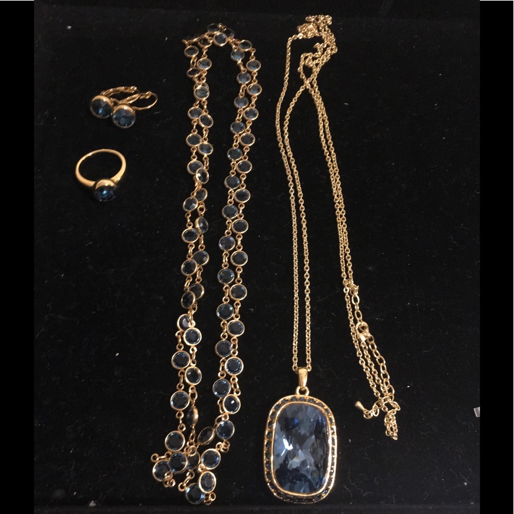 Montana Blue Set-Touchstone Crystal by Swarovski